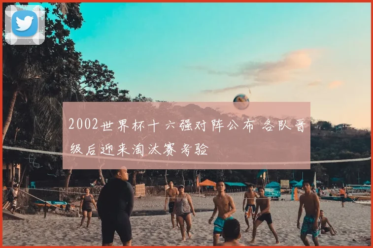 2002世界杯十六强对阵公布 各队晋级后迎来淘汰赛考验